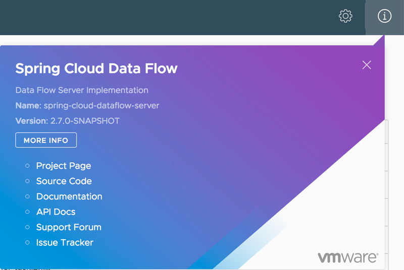 Data Flow Dashboard About Tag